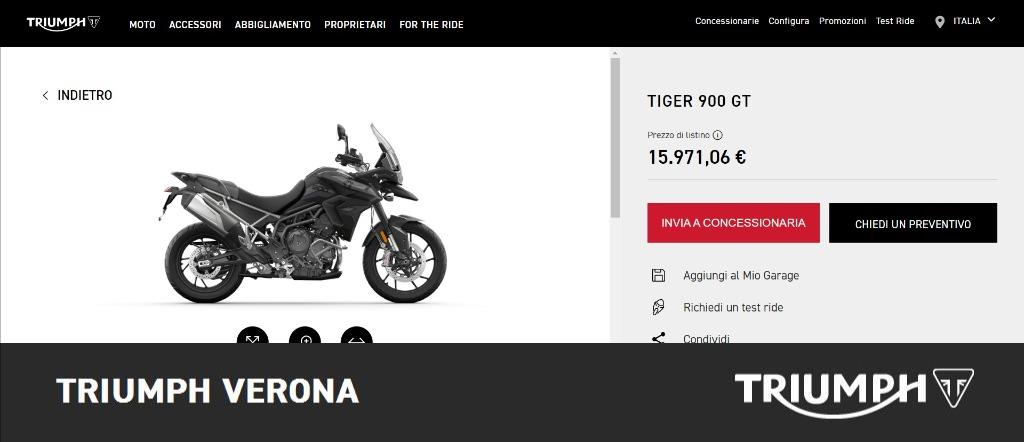 TRIUMPH Tiger 900 GT Abs