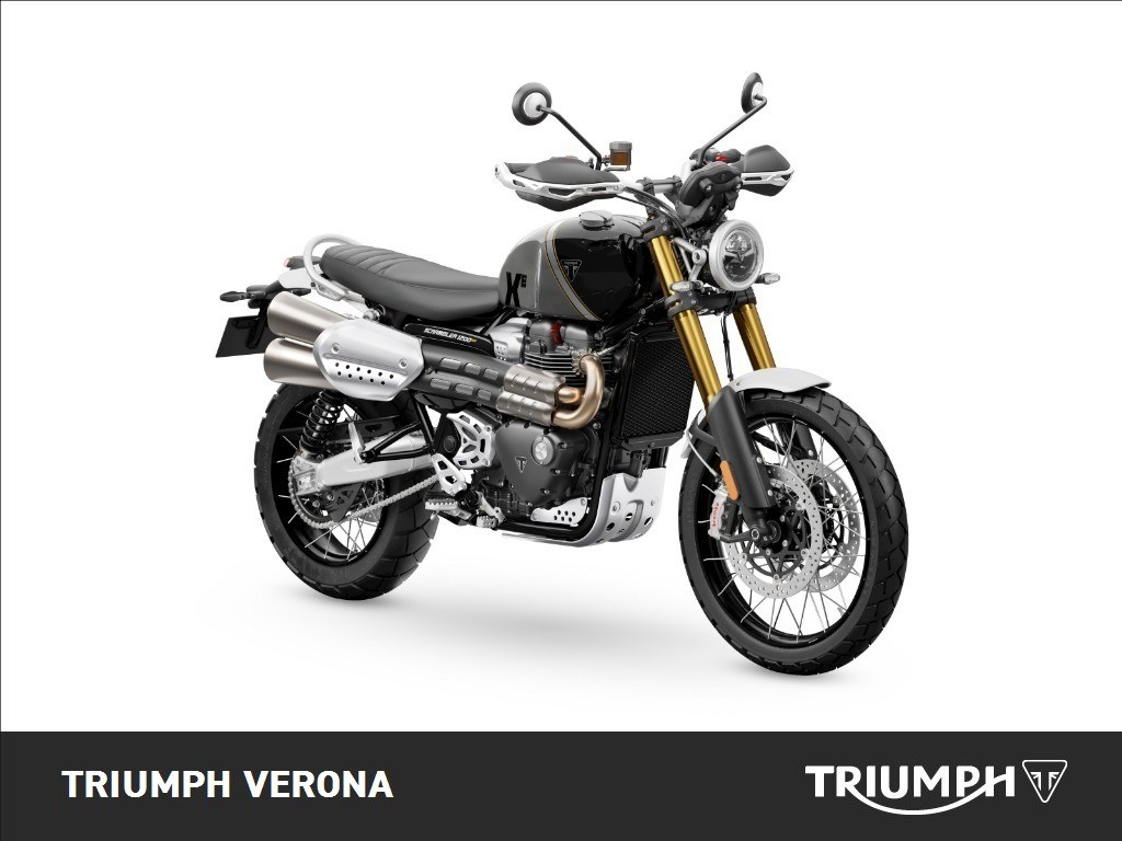 TRIUMPH Scrambler 1200 XE Silver Ice / Phantom Black Abs