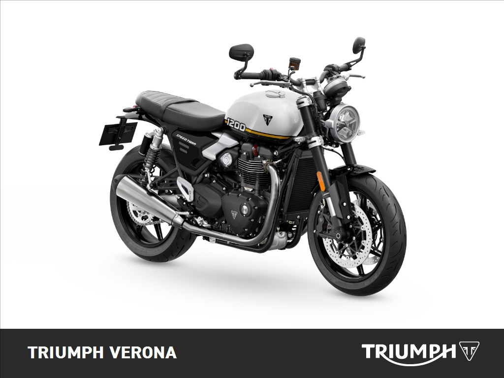 TRIUMPH Speed Twin 1200 Crystal White/Sapphire Black Abs
