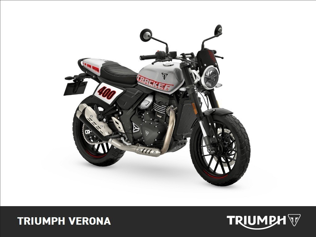 TRIUMPH Tracker 400 Aluminium Silver Abs