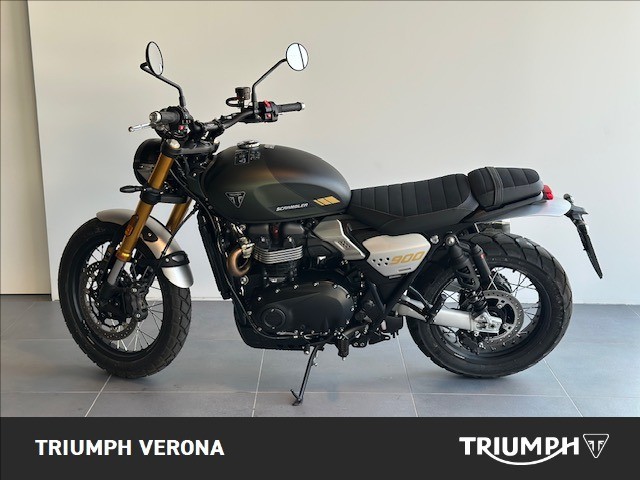 TRIUMPH Scrambler 900 Matt Khaki Green / Matt Phantom Black Abs